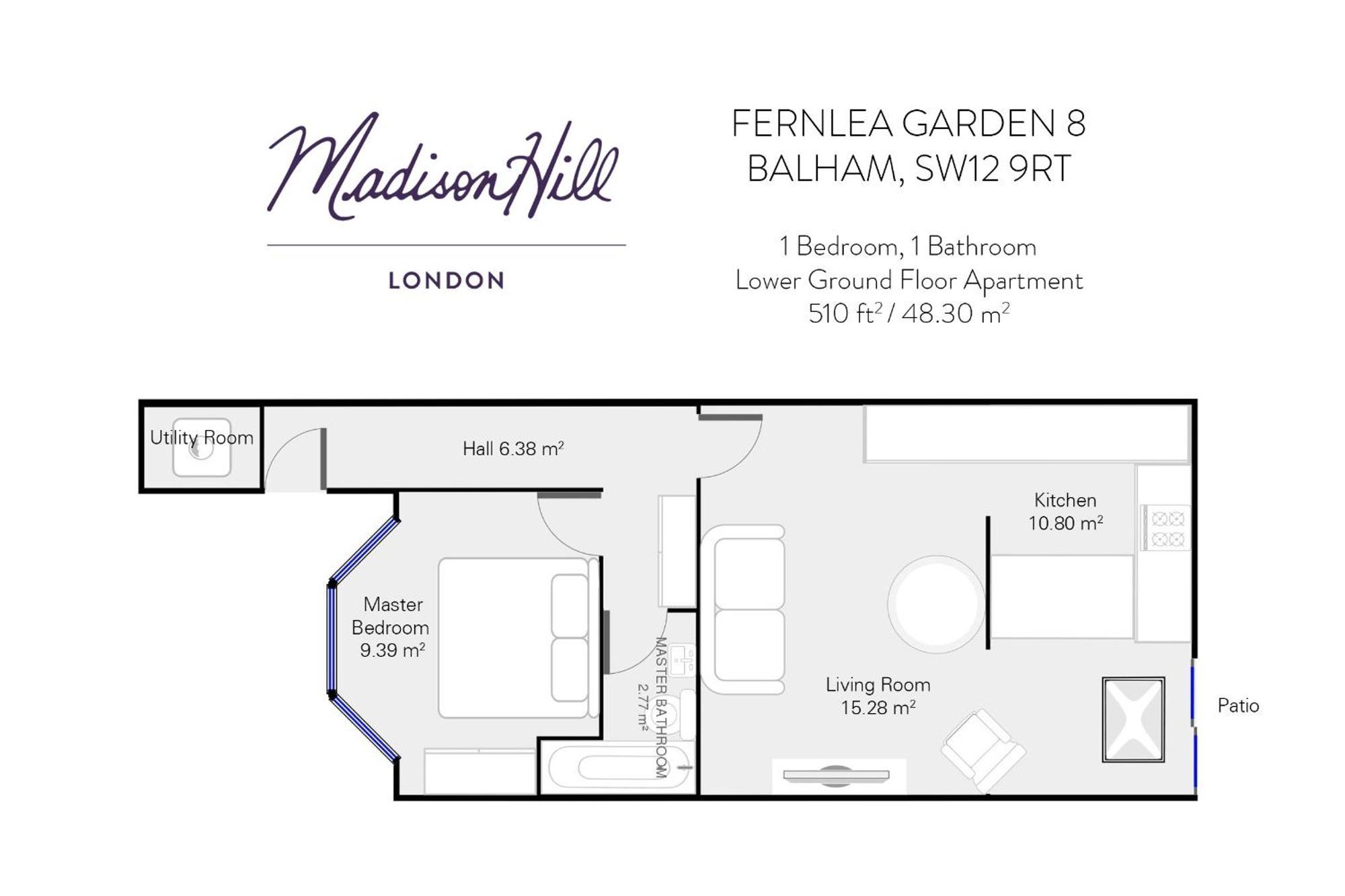 Madison Hill - Fernlea Garden 8 - One Bedroom Home London Exterior photo